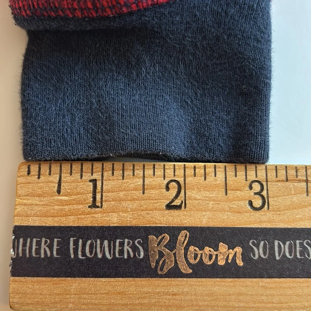 Navy Blue And Red Rolled Neck Knit Boys Sweater XS 4-6 GAP PREPPY BLUE Red